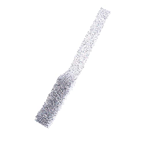 HAPINARY 1 Diamantapplikation Strass Kuchenband selbstklebendes Diamantband fajas para vestidos wedding decoration schmuck ketten einmachgläser Diamant-Strass-Mesh-Band Kristall-Strassband von HAPINARY