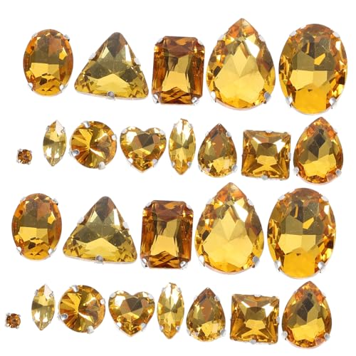 HAPINARY 1 Goldene Nailart Strass Charms Zum Aufnähen Von Strasssteinen Für Kleidung Zum Aufnähen Von Glas Strasssteinen Zum Aufnähen Von Strasssteinen Aus Kristallglas von HAPINARY