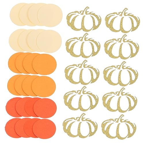 HAPINARY 1 Party dekoratives konfetti Halloween-Gewebe Hochzeitskonfetti Thanksgiving Dekoration Thanksgiving Decoration esszimmertische tischdeko Foto-Requisiten aus Papier Wohndekoration von HAPINARY