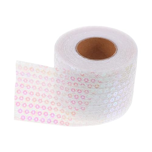 HAPINARY 1 Roll Ribbon Pailletten Stickerei DIY Kinder Haarschmuck Bogenband von HAPINARY