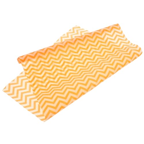 HAPINARY 1 Rolle Frischhaltefolie-Set Backpapierquadrate Sandwich Pergamentpapier Essen Metzgerpapier frischhaltefolien geschenkpapierrollen Verpackungspapiere Wraps für Lebensmittel Orange von HAPINARY