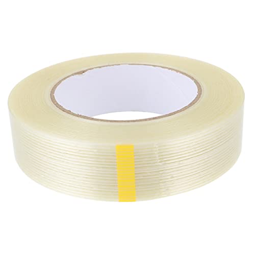 HAPINARY 1 Rolle Glasband Glasfasergewebe strapazierfähige Klebestreifen Elektronik-Hochtemperaturband Band schwere packing tape paketband Klebeband Umreifungsband aus Glasfaser Khaki von HAPINARY