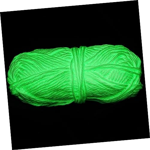 HAPINARY 1 Rolle Glühendes Garn bastelzeug craft dekoringe polyester fiber Excellent texture yarn kinderleicht Häkelgarn Garn Schüssel Jumbo DIY leuchtendes Garn professionelles Strickgarn von HAPINARY