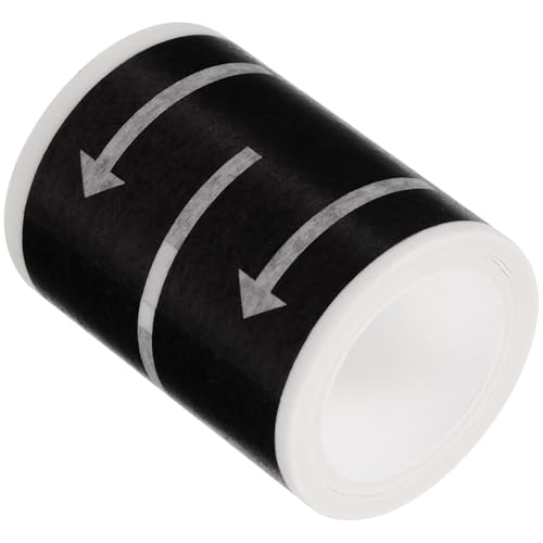 HAPINARY 1 Rolle Grenzaufkleber Tape-hand- Verkehrsstraßen-klebeband-aufkleber Straßenband Straßenaufkleber Selber Machen Eisenbahn-washi-aufkleber Aufkleber Aus Papier Black von HAPINARY