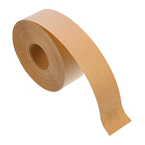 HAPINARY 1 Rolle Klebeband aus Kraftpapier Geschenkpapier klopfen Packpapier Magnetband pro packing tape paketband Multifunktions-Verpackungsklebeband Verpackungsklebeband aus Papier Coffee von HAPINARY