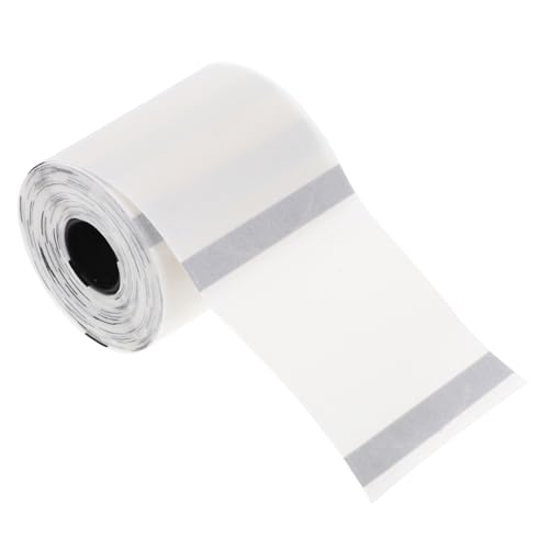 HAPINARY 1 Rolle Thermoetikettenpapier Aufkleber Namensetiketten Etikettenhersteller Klebeetiketten Adressetiketten Auflösbar Versandetiketten Etikettendrucker Band Transparent Thermopapier von HAPINARY