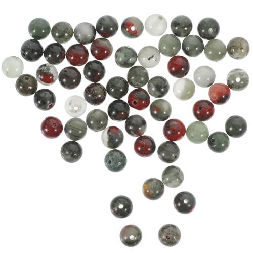 HAPINARY 1 Saite Afrikanische Blutsteinperlen Edelstein Perlen-Kits Lose Perlen Massenperlen natursteinperlen gemstone beads Perlen für die Herstellung von Halsketten lose Abstandsperlen von HAPINARY