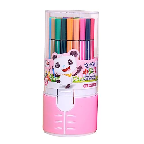 HAPINARY 1 Satz 24 24-farbiger Aquarellstift Marker Für Kinder Acrylfarben-marker Auf Wasserbasis Acrylfarben-markierungsstift Pinselstift Waschbar Malpinsel Stift Malbücher Stift Colorful von HAPINARY