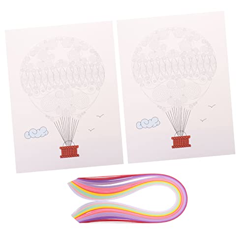 HAPINARY 1 Satz Quilling-tool-set Aus Papier Bastelset Als Bunte Papierstreifen Quilling-werkzeug Bastelset Aus Papier Selber Machen Stereotyp-papier-quilling Diy-ornament-kit von HAPINARY