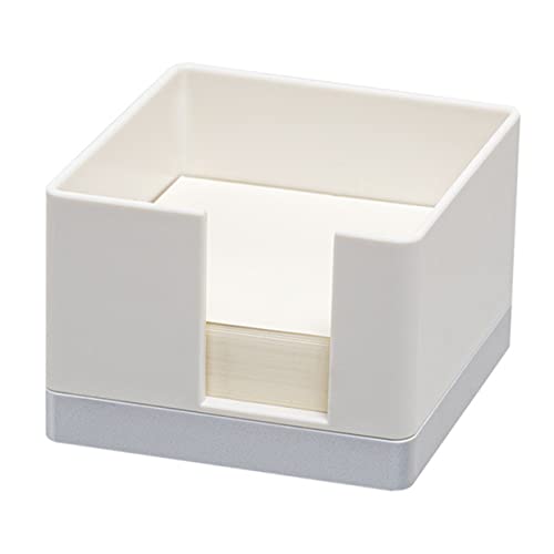 HAPINARY 1 Set-Box für Haftnotizen Desktop-Organizer Notizblock To-Do-Liste schreintischorganizer schreibtisch organiser Notizblock-Hülle Notizblockhalter Papier Beige von HAPINARY