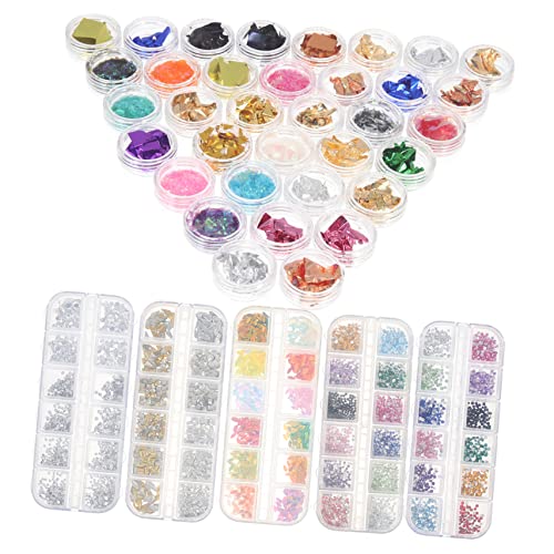 HAPINARY 1 Set Folienpapier Für Nagelkunst Mit Strass Dekoren Hochwertiges Maniküre Zubehör Für Kreative Nageldesigns Und Individuelle Nail Art Für Frauen von HAPINARY