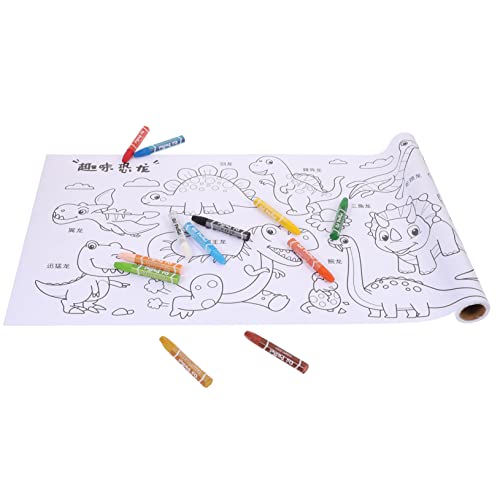 HAPINARY 1 Set Graffiti Rollen Malpapier, Malpapier, Malbedarf Für Kinder, Zeichenpapier Für Kinder, Skizzenpapier Zum Zeichnen, Wandposter, Zeichnen Für Kinder, DIY Graffiti Poster von HAPINARY