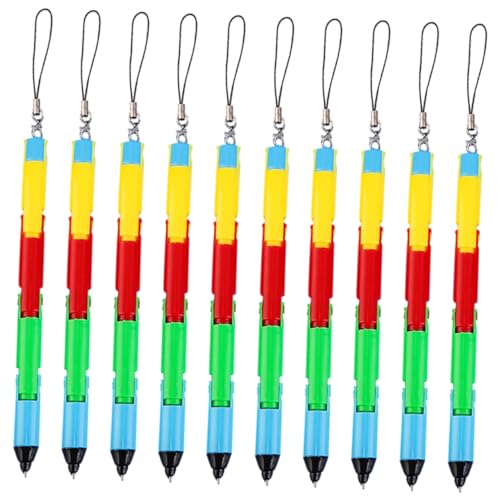 HAPINARY 10 Stück Faltbare Kugelschreiber, Neuartige Stifte, Biegbare Kugelschreiber, Süße Kugelschreiber, Süße Stifte, Kugelschreiber, Lustiger Stift, Faltbarer Stift, Faltbarer HAPINARY 10 Stück Faltbare Kugelschreiber, Neuartige Stifte, Biegbare Kugelschreiber, Süße Kugelschreiber, Süße Stifte, Kugelschreiber, Lustiger Stift, Faltbarer Stift, Faltbarer von HAPINARY