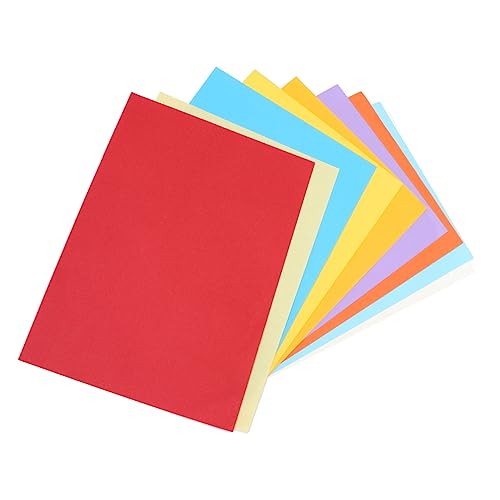 HAPINARY 100 Blatt Bedruckbares Papier Bedruckbares Kopierpapier Kunstdruckpapier Kopierpapier Bürobedarf Handgeschöpftes Kopierpapier Farbiges Kopierpapier Schreibwaren Papierblock von HAPINARY