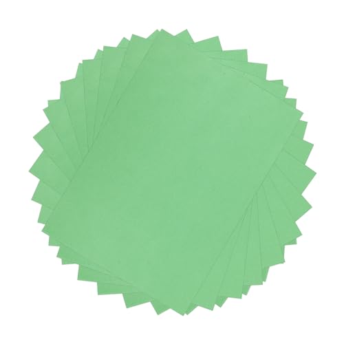 HAPINARY 100 Blatt Farbdruckpapier Kit zur Papierherstellung Papierstreifen Malpapier Origami-Papier-Kit Pastellpapier druckerpapier Bastelpapier herstellen exquisites Origami-Papier Green von HAPINARY