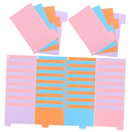 HAPINARY 100 Blatt Indexnotizen Memoboard write board office supplies the notebook book Schreibunterlagen büchet tragbare Notizblöcke Schule kleiner Notizblock kleines Zettelchen Papier von HAPINARY