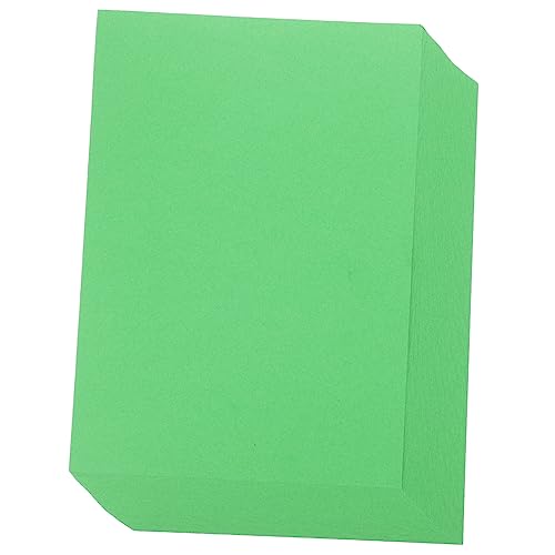 HAPINARY 100St handgemachte Marmelade weißer Karton farbiges Papier falten buntes Origami-Papier A4-Karton papierschere pauspapier handgeschöpftes Papier Scrapbook-Papier Papierstau Green von HAPINARY