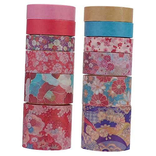 HAPINARY 12-teiliges Set Klebeband Scrapbooking Mit Abdeckband Weihnachtsgeschenkband Selbstklebendes Washi-tape Kinder Aufkleber Washi-tape-handwerk Washi Tape Weihnachtshandwerk Papier von HAPINARY