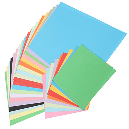 HAPINARY 120 Blatt Farbkarton Bastelfaltpapier Dekoratives Faltpapier DIY Origami Papier DIY Bastelpapier Doppelseitiges Origami Papier DIY Falt Bastelpapier Farbhilfspapier von HAPINARY