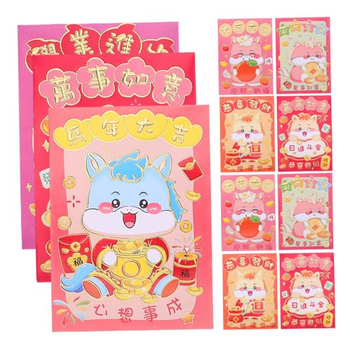 HAPINARY 120 Stück Jahr Des Pferdes Rote Umschläge Lucky Money Packets Chinesische Neujahr Lunar Year Hongbao Für Frühlingsfest Party HAPINARY 120 Stück Jahr Des Pferdes Rote Umschläge Lucky Money Packets Chinesische Neujahr Lunar Year Hongbao Für Frühlingsfest Party von HAPINARY
