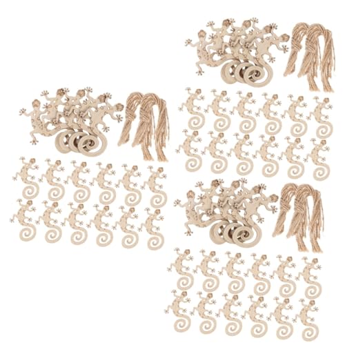 HAPINARY 150 Sets Blank Holz Chip Holz Handwerk Zu Malen Rohlinge Graffiti Cut Out von HAPINARY