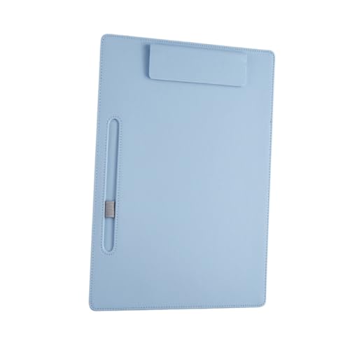 HAPINARY 1Stk Aktenordner süßes Klemmbrett Büroklammer-Organizer A4-Ordner-Zwischenablage Notiz schreibtafel buchstabentafel cartape Zwischenablage aus Pappe Aktenhalter aus Papier Sky-blue von HAPINARY