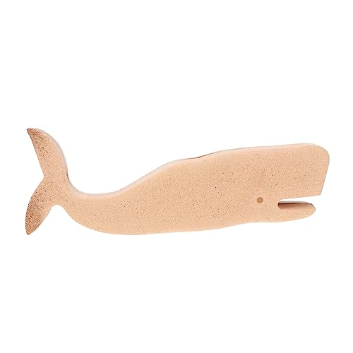 HAPINARY 1Stk Wal-Verzierung Dinosaurier Strand Elefantendekor Figuren wohnungseinrichtung home decoration Holzskulptur holzgravur hausdeko Holzverzierung DIY Holzstatue MDF Khaki von HAPINARY