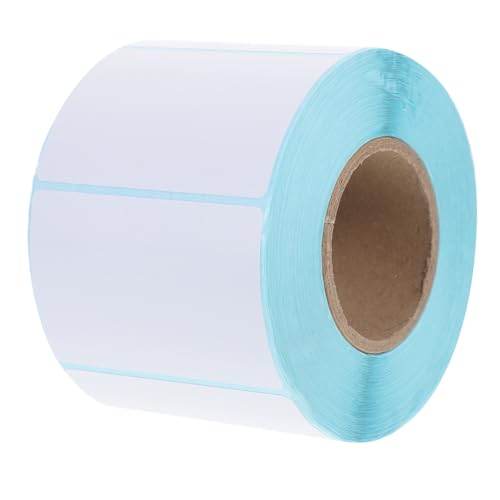 HAPINARY 2 Rollen Thermoetikettenpapier Etiketten Aufkleber Klebeetiketten Aufkleberpapier Selbstklebende Etiketten Rechteckige Etiketten Selbstklebende Etikettenaufkleber von HAPINARY