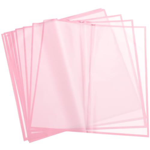 HAPINARY 20 Blätter Verpackungsmaterial Für Geschenkblumen Blumenverpackungspapier Strauß Geschenkpapier Seidenpapier Einpacken Dekoratives Seidenpapier Wickeltuch Pvc Rosa von HAPINARY