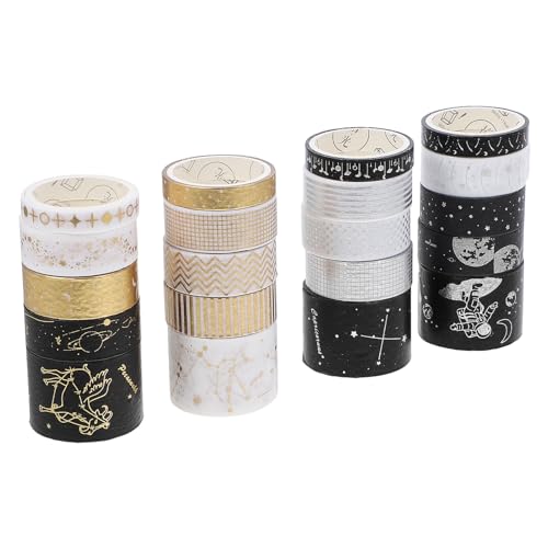 HAPINARY 20 Rollen the washi tape bastelzubehör DIY Dekoration verpackung einpacken zubehör geschenkband set aufkleber dekoratives Washi-Tape DIY Washi Tape von HAPINARY