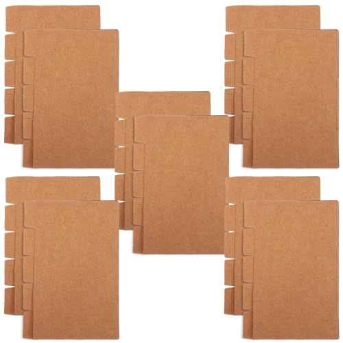 HAPINARY 20 Sets Oxford Karteikarten 3x5 Zoll Kraft Registerteiler Binderteiler Lagerung Guide Karte von HAPINARY