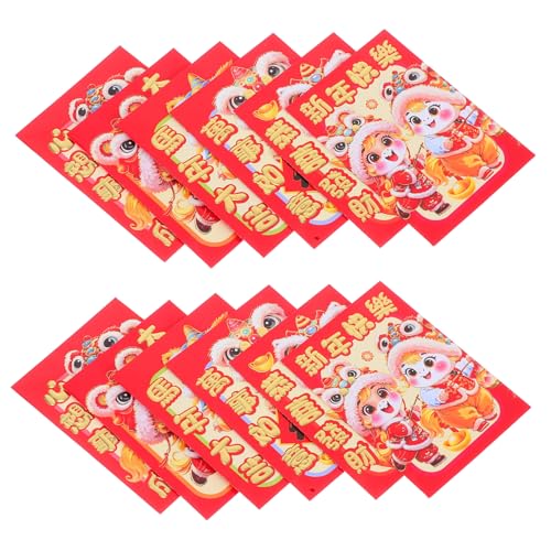 HAPINARY 20 Stück Rote Umschläge Jahr Des Pferdes Cartoon Traditionelle Papier Hong Bao für Frühlingsfest Lunar Year Geldumschläge Geeignet für Hochzeit Geburtstag HAPINARY 20 Stück Rote Umschläge Jahr Des Pferdes Cartoon Traditionelle Papier Hong Bao für Frühlingsfest Lunar Year Geldumschläge Geeignet für Hochzeit Geburtstag von HAPINARY
