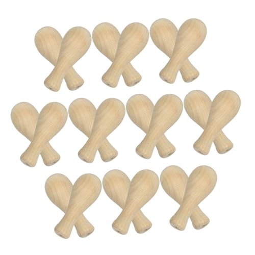 HAPINARY 20 Stück Wachspellets, Ersatzstempelgriff, Holzsiegelgriff, Wachssiegelstempelgriff, DIY Stempelgriff, Stempelgriff, Ersatzgriff, Ersatz Für Wachssiegelstempelgriff Werkzeug von HAPINARY