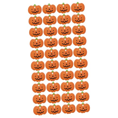 HAPINARY 200 Stück Kürbis Anhänger, Halloween Dekoration Zum Aufhängen Von Geschenkanhängern, Halloween Anhänger, Geschenkanhänger Für Halloween Partys, Dekorative Kürbisanhänger Für von HAPINARY