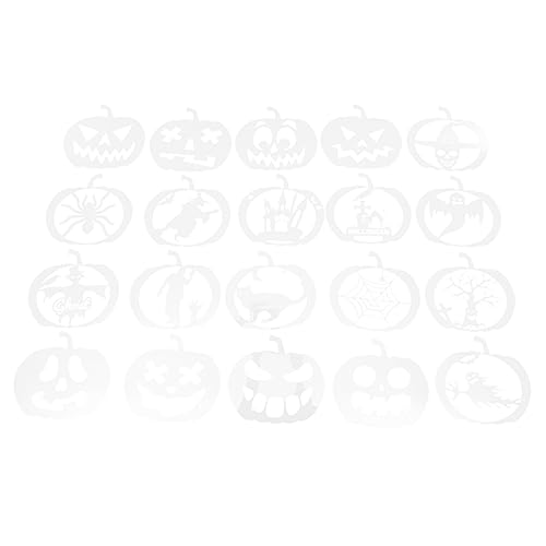 HAPINARY 20st Halloween-vorlage Spinnennetz-schablonen Halloween-schablonen Wandkunst-farbschablonen Malschablone Für Friedhofsschablonen Diy-halloween-schablone Das Haustier von HAPINARY