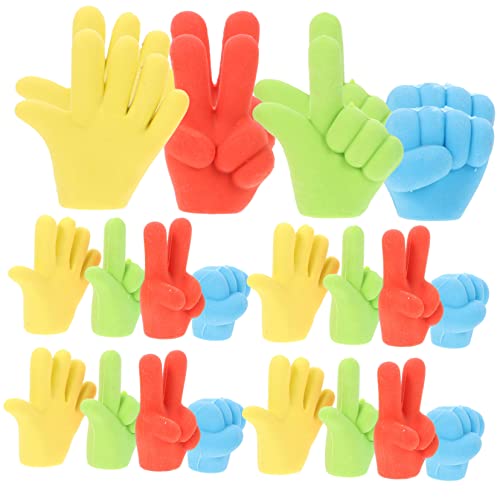 HAPINARY 24 Stück Finger Radiergummi Markierungen Matschig Kappen Radiergummis Radiergummis Für Mini- Schleichen Verkaufen Löschbare Textmarker Block Kindergäuer Radiergummi von HAPINARY