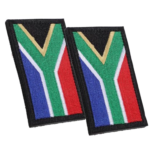 HAPINARY 2St am Armband Süd Flaggenpatches Rucksack-Patch- Nähpflaster Aufnäher mit Abzeichen am Arm Abzeichen-Patch Armaufnäher zarter Kleiderflicken Stoff von HAPINARY