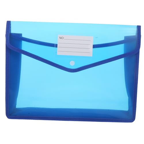 HAPINARY 2st A4 Aktentasche A4-dokumentenordner-organizer-tasche Kleiner Fächerordner Aufbewahrungstasche Für Quittungskarten Quittungshalter-organisator Expandierender Dateiordner Blue Pp von HAPINARY