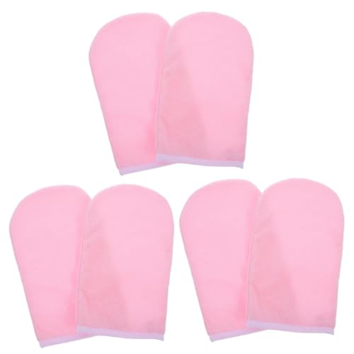 HAPINARY 3 Paare Handschuhe aus gewachster Baumwolle Paraffinwachs Handschuhe Wachshandschuhe für Spa Handschuhe aus Paraffin thermische Handschuhe Feuchtigkeitsspendende Spa-Handschuhe von HAPINARY