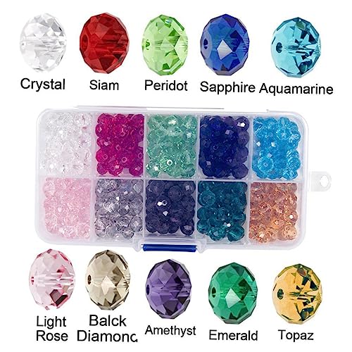 HAPINARY 300St bunte Perle würfelunterlage photostickomni armschlinge armreifen schmuckperlen necklace bracelets armbander Perlenzubehör Glas Glasperlen Perlenmaterialien selber machen von HAPINARY