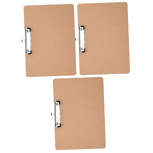 HAPINARY 3St Tafel write board clipboard Schreibbrett mit Tragegriff Schreibbrett für Schule cartape Papier-Klemmbrett faltbares Klemmbrett Faltbrett Bürobedarf tragbares Klemmbrett Planke von HAPINARY