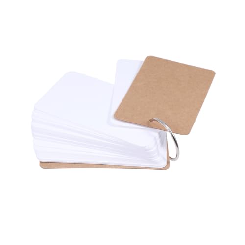 HAPINARY 3St kreative Notizblöcke Liste weiße Tafel Pop-up Karteikartenhalter schwarze Karteikartenteiler bookmarks book marks die schule de kladden bürozubehör Memo -Notepad Mini-Notizbuch von HAPINARY