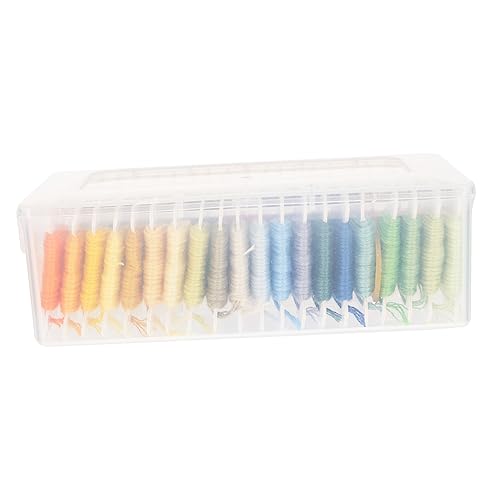 HAPINARY 40 Rollen 4 Stickgarn Stickgarn Stickrahmen Nähgarn kommerziell Maschine Fäden storage boxes aufbwahrungs-box baumwolltuch Stickereigarn craft Faden zum Sticken Stickgarn-Kit Kabel von HAPINARY