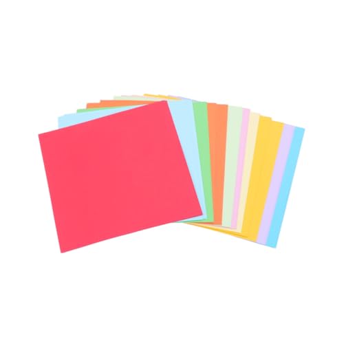 HAPINARY 400 Blatt Faltpapier Farbiges Papier Zum Basteln Handgemachtes Papier Konstruktionspapier Verschiedene Farben Farbiges Kopierpapier Origami Papier Quilling Papierstreifen von HAPINARY