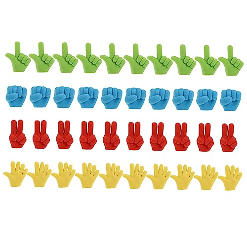 HAPINARY 40st Finger Radiergummi Magnetischer Trockenlöscher Lustige Radiergummis Für Klassenpreis Trocken Abwischbarer Magnetischer Radiergummi Radierstift Riesiger Radiergummi von HAPINARY