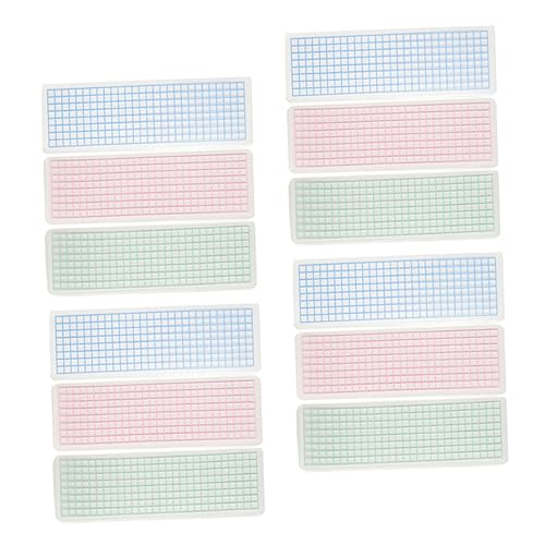 HAPINARY 45St Bandspender Verpackung Scrapbooking-Klebeband dekorative Klebeband-Aufbewahrungsplatten Stoffband würfelunterlage einhelll Tape-Boards Washi-Karten aus Kunststoff Plastik von HAPINARY