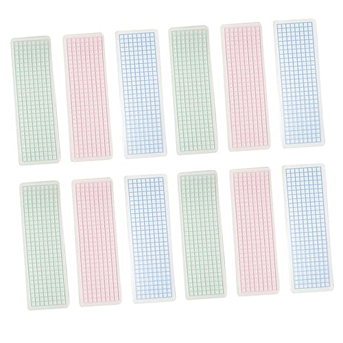 HAPINARY 45St Bandspender würfelunterlage einhelll washi+-+tape eincremehilfe Aufbewahrungsplatte für Klebebänder Papier Klebeband Karte Washi-Tape-Halter Washi-Tape-Aufbewahrung Plastik von HAPINARY