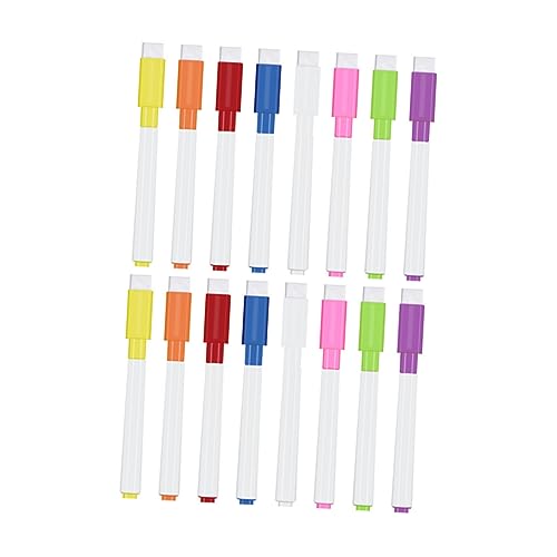 HAPINARY 48St löschbarer Whiteboard-Marker Diagramm magnetischer trocken abwischbarer Marker whiteboard stifte stempelstifte für Whiteboard-Marker mit Radiergummi Plastik von HAPINARY