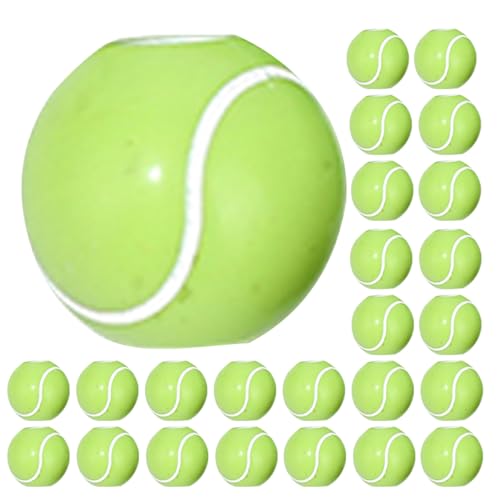 HAPINARY 50 Stück Tennisperlen Massenperlen Pong-Bälle Tennisbälle Masse Tennis Ball süße Perlen armbandperlen DIY Schmuckperlen Sport lose Perlen Sport-Charm-Abstandsperle Acryl Green von HAPINARY