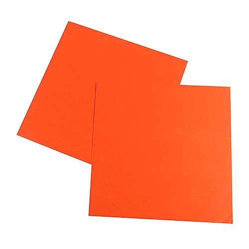 HAPINARY 500 Stück Diy Handgemachtes Origami Flodingpapier Zum Selbermachen Für Origamil-papier Flutendes Papier Handgeschöpftes Papier Orange von HAPINARY